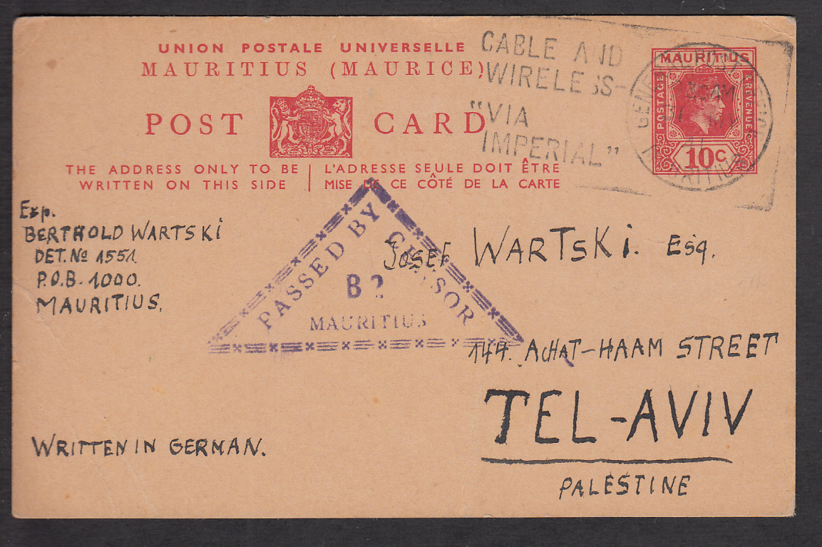 Lot 301 - Judaica, Holocaust, Anti Semitic, Autographs & related material  -  Doron Waide Mail Auction #40